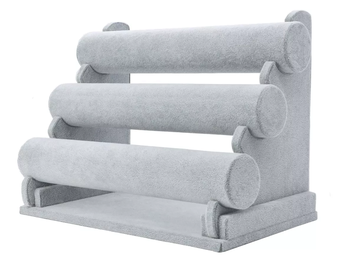 O1G95 EKSPOZYTOR NA BRANSOLETKI ZAMSZOWY - 3 WAŁKI