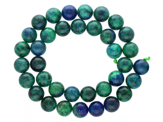 K6L00 CHRYZOKOLA KULE 10,5 mm - 1 SZNUR