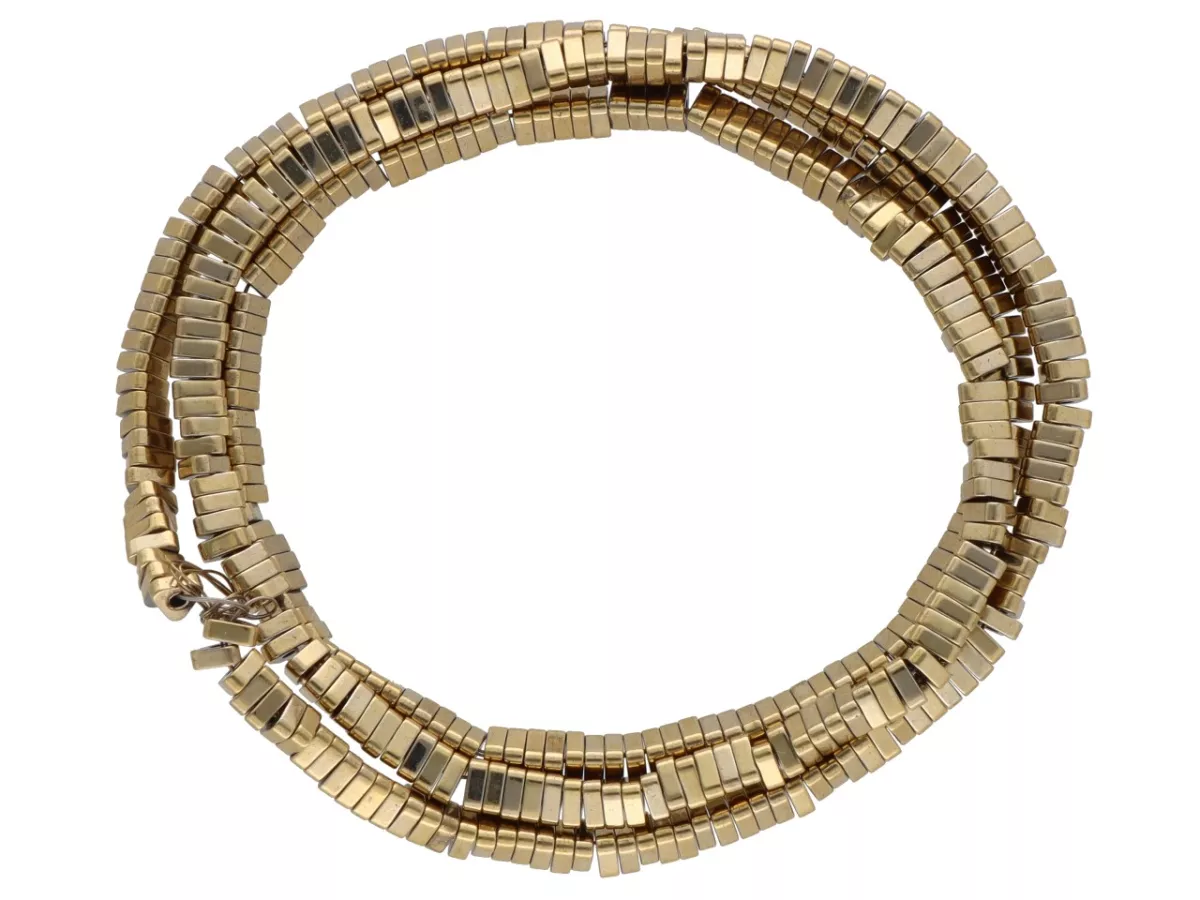 K7J60 HEMATYT TRÓJKĄTY 3/1 mm - 1 SZNUR