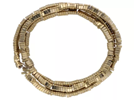 K7J60 HEMATYT TRÓJKĄTY 3/1 mm - 1 SZNUR