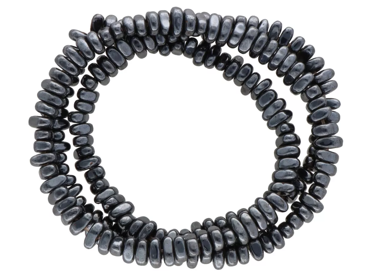 K7P42 HEMATYT ELEMENTY 5,5/2 mm - 1 SZNUR