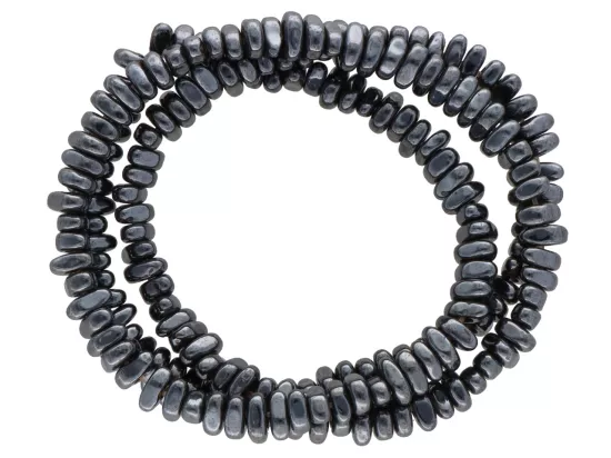 K7P42 HEMATYT ELEMENTY 5,5/2 mm - 1 SZNUR