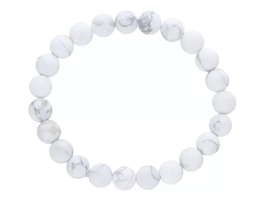 R3P33 BRANSOLETKA HOWLIT LUX KULE MATOWE 8,5 mm