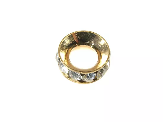 P4Z10 PRZEKŁADKI Z CYRKONIAMI 11 mm - 1 SZTUKA