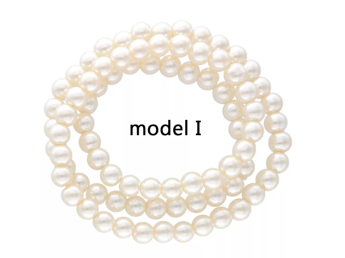 P1G00 PERŁY SZKLANE 10 mm - 1 SZNUR