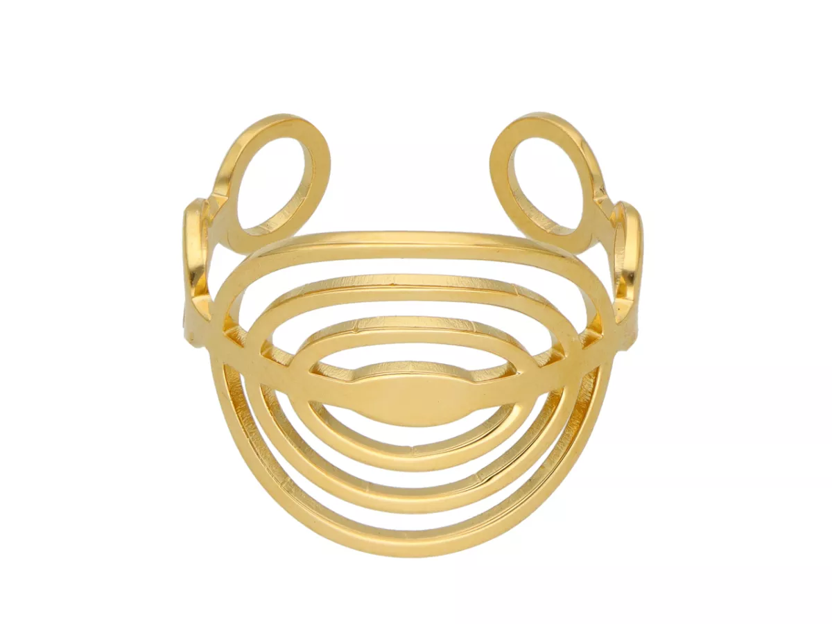 R3H34 PIERŚCIONEK ZE STALI CHIRURGICZNEJ - 1 SZTUKA