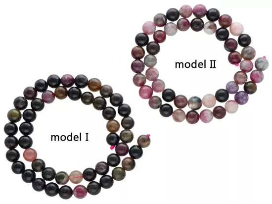 K6Y87 TURMALIN KULE 8 mm - 1 SZNUR