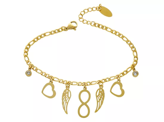 R3X92 BRANSOLETKA ZE STALI CHIRURGICZNEJ