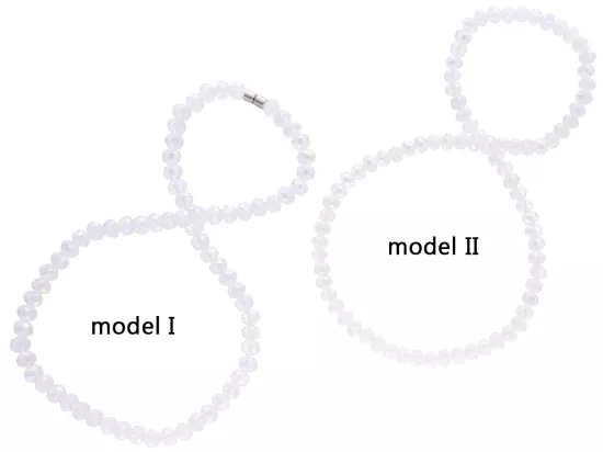 N2B28 NASZYJNIK KRYSZTAŁKI 8 mm