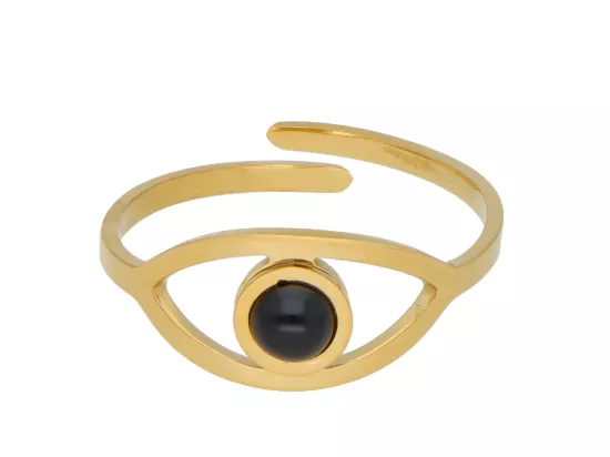 R3H49 PIERŚCIONEK ZE STALI CHIRURGICZNEJ - 1 SZTUKA