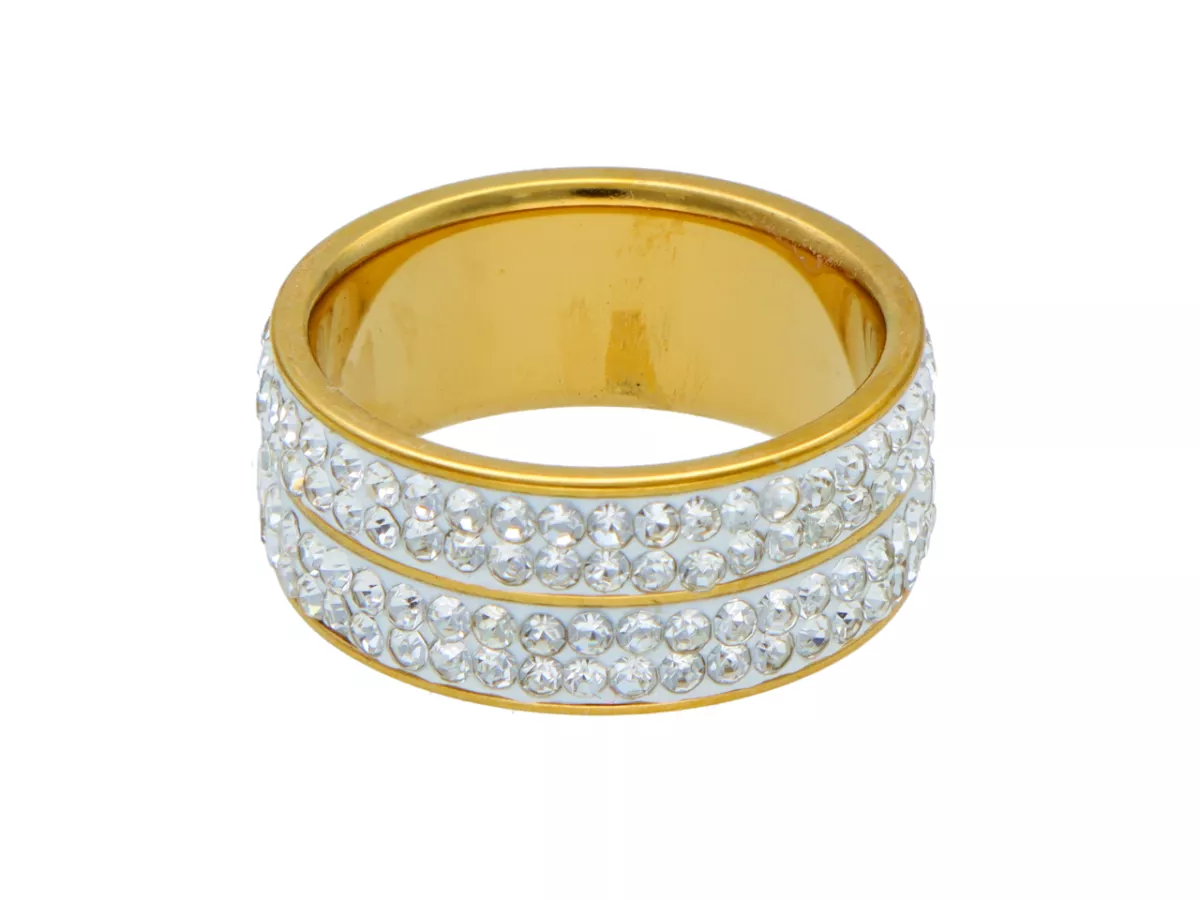 R4A50 PIERŚCIONEK ZE STALI CHIRURGICZNEJ - 1 SZTUKA