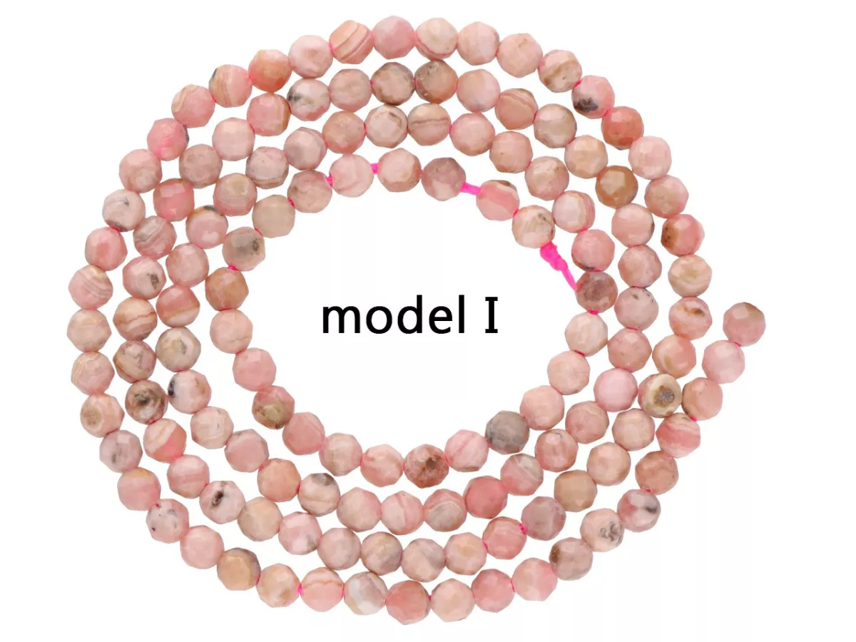 K7D87 RODONIT KULE FASETOWANE 3 mm - 1 SZNUR