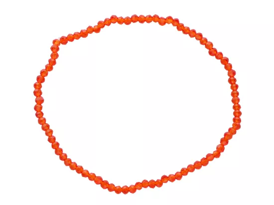 R4B80 BRANSOLETKA KRYSZTAŁKI 2,5 mm NA GUMCE