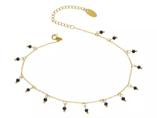 R3W22 BRANSOLETKA NA NOGĘ STAL CHIRURGICZNA