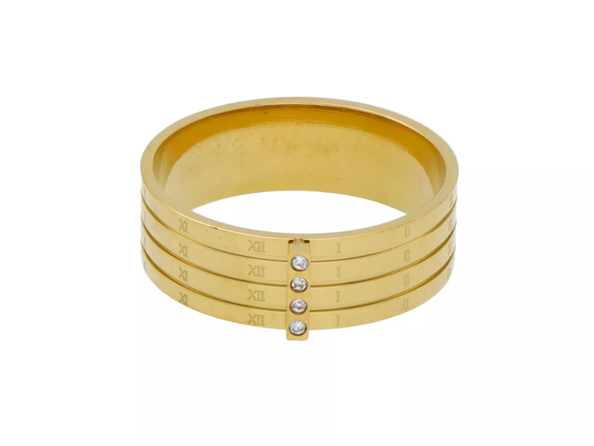 R3X60 PIERŚCIONEK ZE STALI CHIRURGICZNEJ - 1 SZTUKA