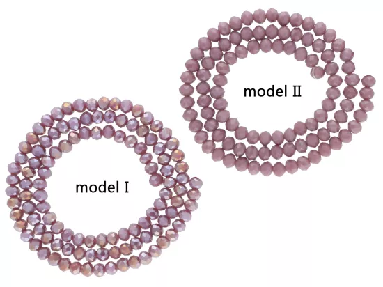 S1W97 KRYSZTAŁKI 4,5/3,5 mm - 1 SZNUR