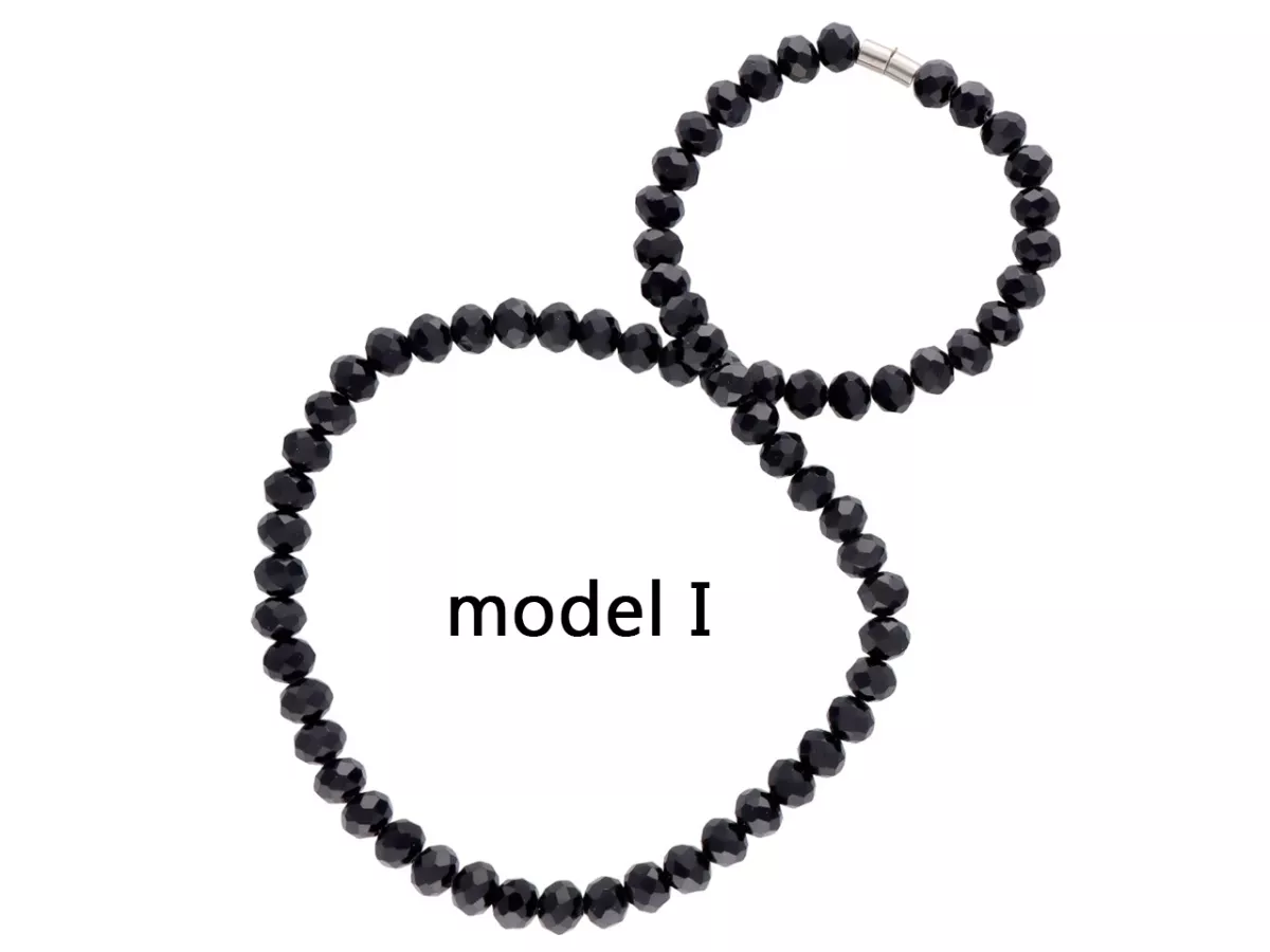 N1X11 NASZYJNIK KRYSZTAŁKI 8 mm