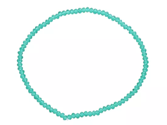 R4B78 BRANSOLETKA KRYSZTAŁKI 2,5 mm NA GUMCE