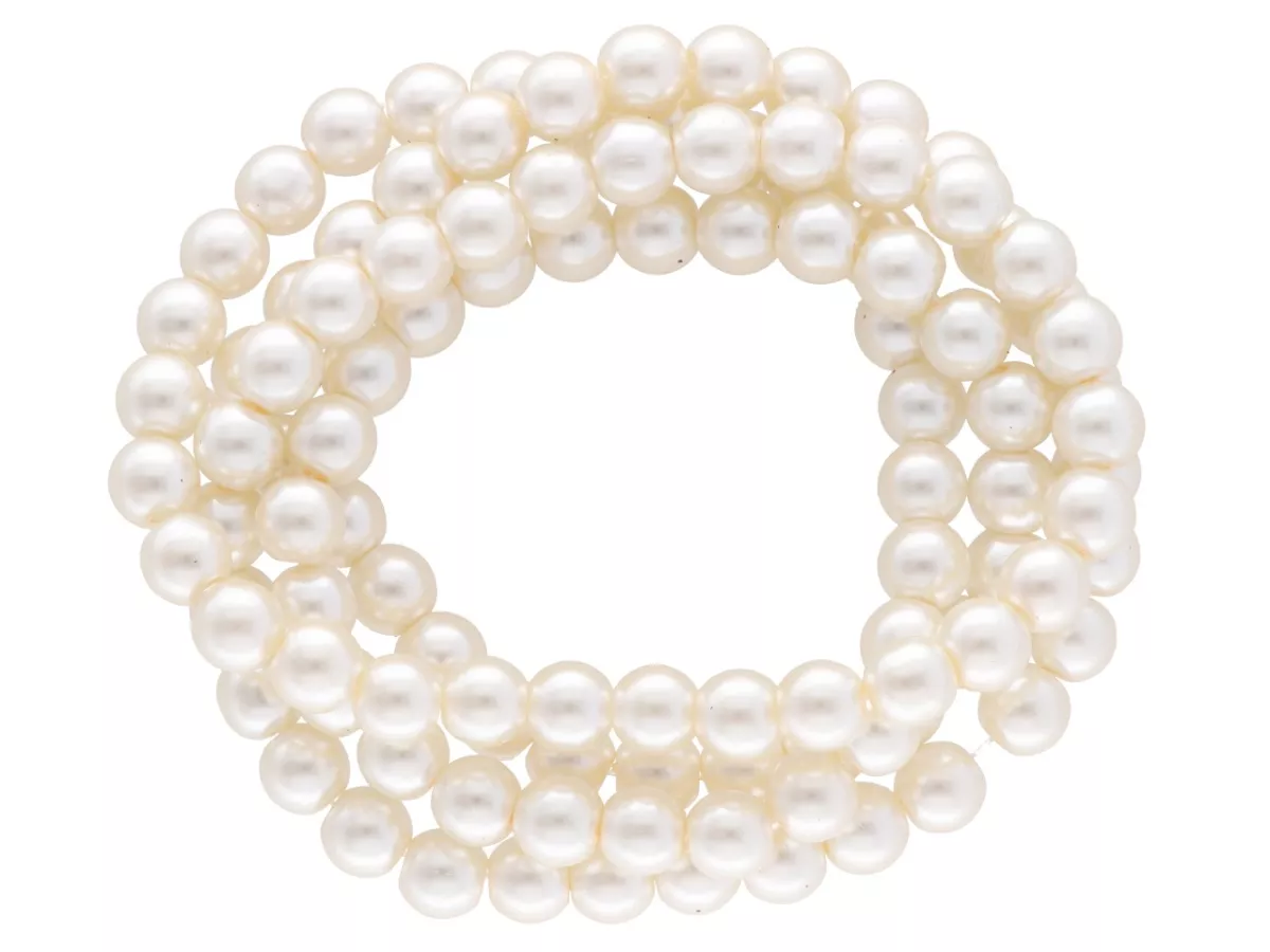 P1F99 PERŁY SZKLANE 8 mm - 1 SZNUR