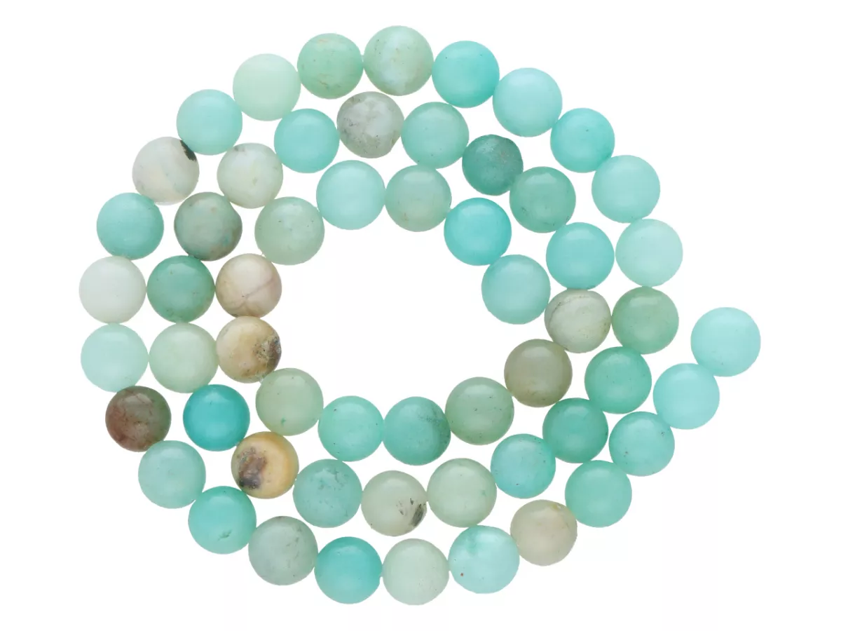 K6D37 AMAZONIT KULE 6,5 mm - 1 SZNUR