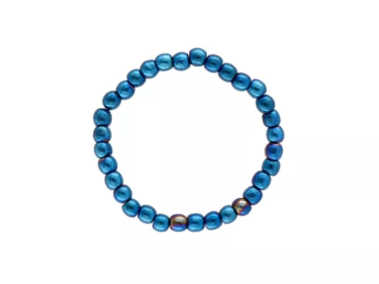 R3B89 PIERŚCIONEK HEMATYT KULE 2 mm