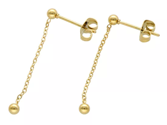 U1S04 KOLCZYKI STAL CHIRURGICZNA 1 PARA