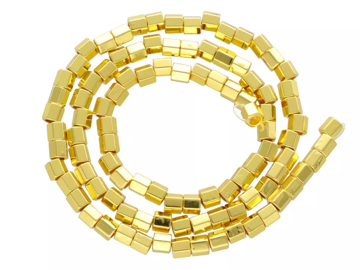 K7F44 HEMATYT ELEMENTY 4,5/4 mm - 1 SZNUR