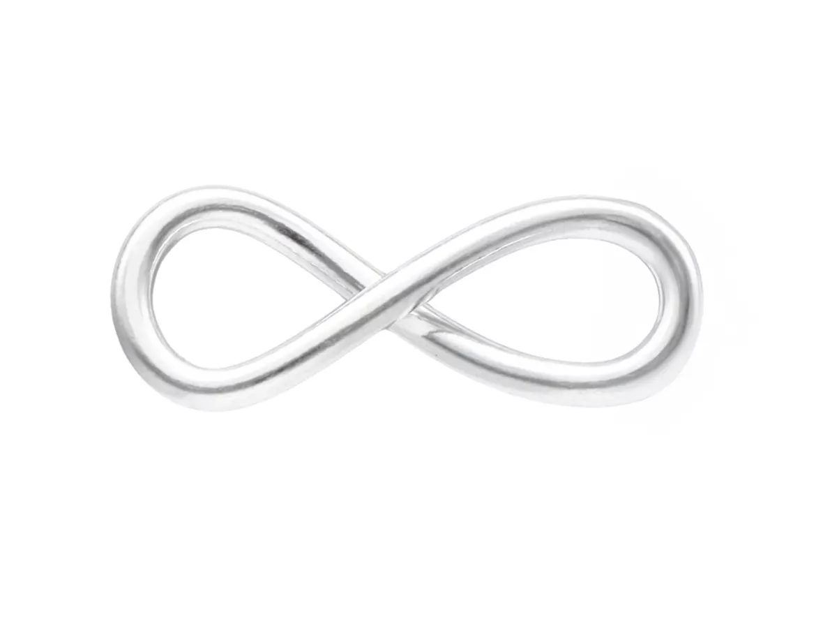 P3G97 ELEMENT OZDOBNY NIESKOŃCZONOŚĆ SREBRO 925 - 1 SZTUKA