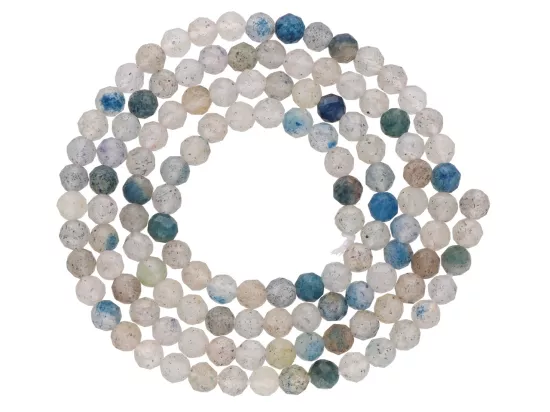 K7A49 LARIMAR KULE FASETOWANE 3 mm - 1 SZNUR