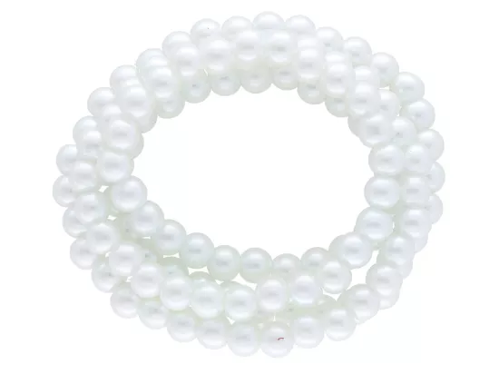 P1F95 PERŁY SZKLANE KULE 8 mm - 1 SZNUR