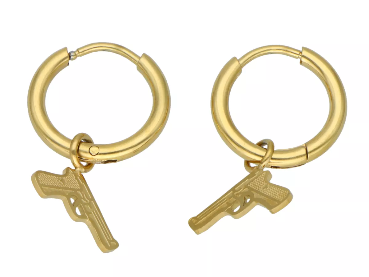 U1R68 KOLCZYKI STAL CHIRURGICZNA 1 PARA