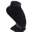 V1B03 EKSPOZYTOR NA BIŻUTERIĘ ZAMSZOWY 15 cm (O1C25) WADLIWY