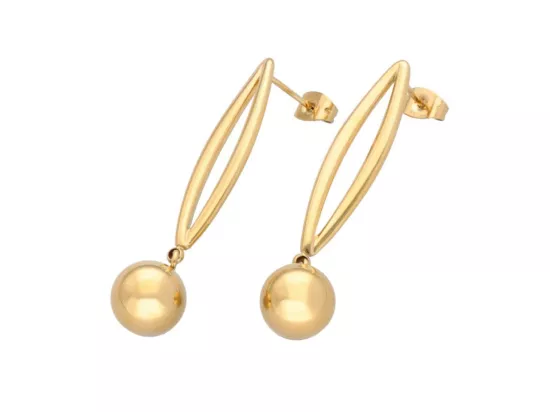 U1X81 KOLCZYKI STAL CHIRURGICZNA 1 PARA