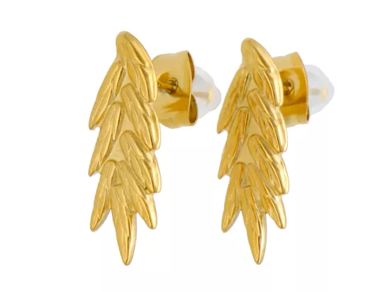 U1N28 KOLCZYKI STAL CHIRURGICZNA 1 PARA