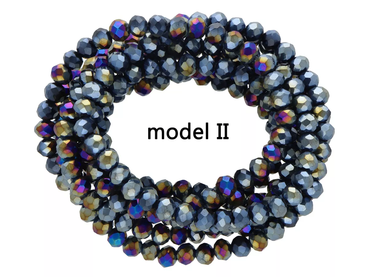 S1W01 KRYSZTAŁKI 4,5/3,5 mm - 1 SZNUR