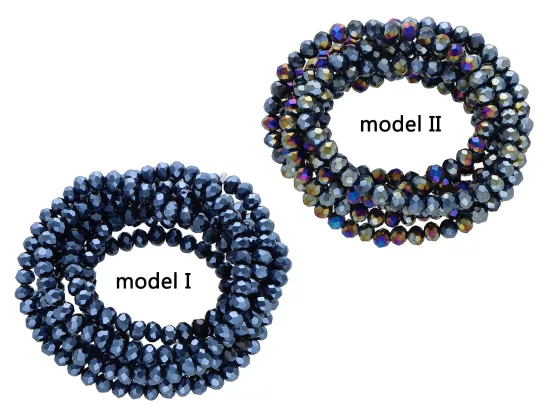 S1W01 KRYSZTAŁKI 4,5/3,5 mm - 1 SZNUR