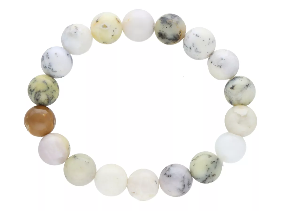 R1W04 BRANSOLETKA JASPIS KULE 10,5 mm