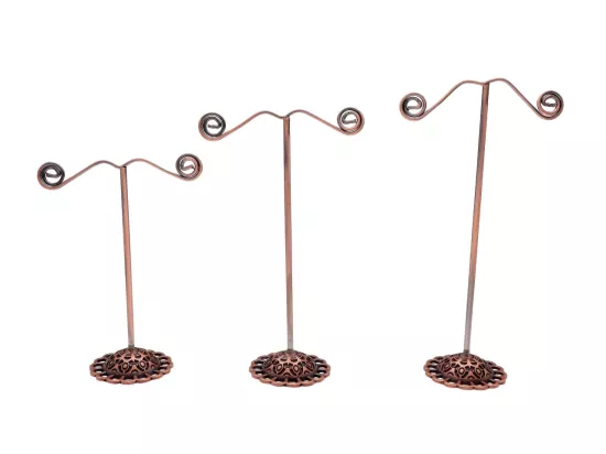 O1G50 ZESTAW EKSPOZYTORÓW NA KOLCZYKI 3 SZTUKI