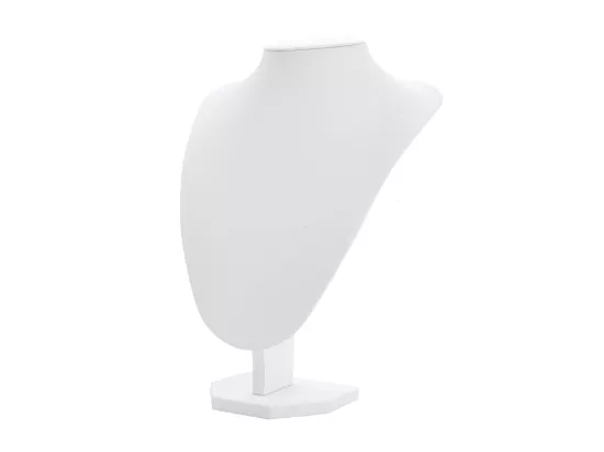 V1A57 EKSPOZYTOR NA BIŻUTERIĘ EKOSKÓRA - 29 cm (O1I42) WADLIWY