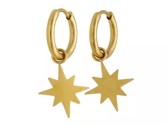 U1T55 KOLCZYKI STAL CHIRURGICZNA 1 PARA