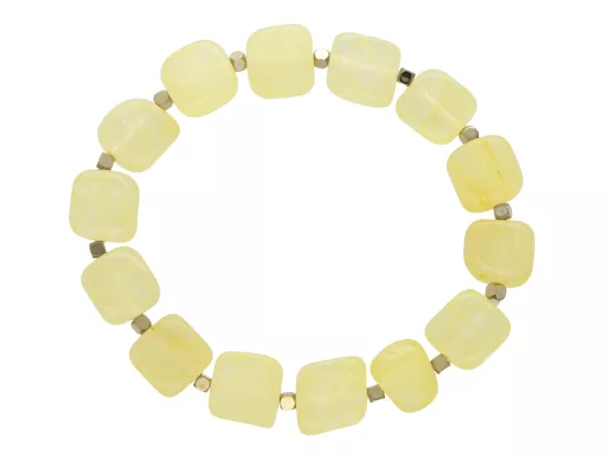 R5D75 BRANSOLETKA AGAT I HEMATYT