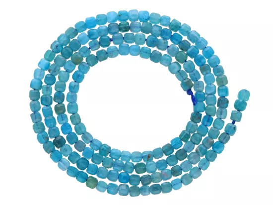 K7M52 APATYT LUX KOSTKI FASETOWANE 2/2 mm - 1 SZNUR