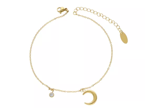 R4F03 BRANSOLETKA NA NOGĘ STAL CHIRURGICZNA