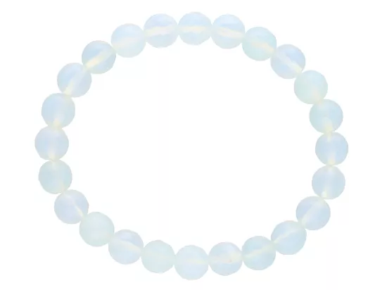 R1D98 BRANSOLETKA OPAL KULE FASETOWANE 7,5 mm