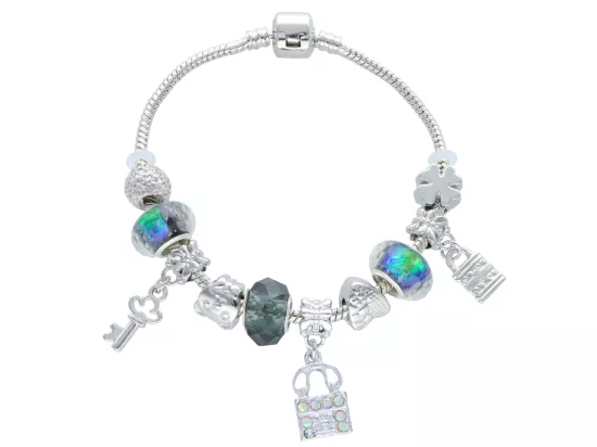 R4B27A BRANSOLETKA MODUŁOWA Z ZAWIESZKAMI - 1 SZTUKA