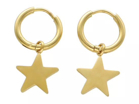 U1R64 KOLCZYKI STAL CHIRURGICZNA 1 PARA