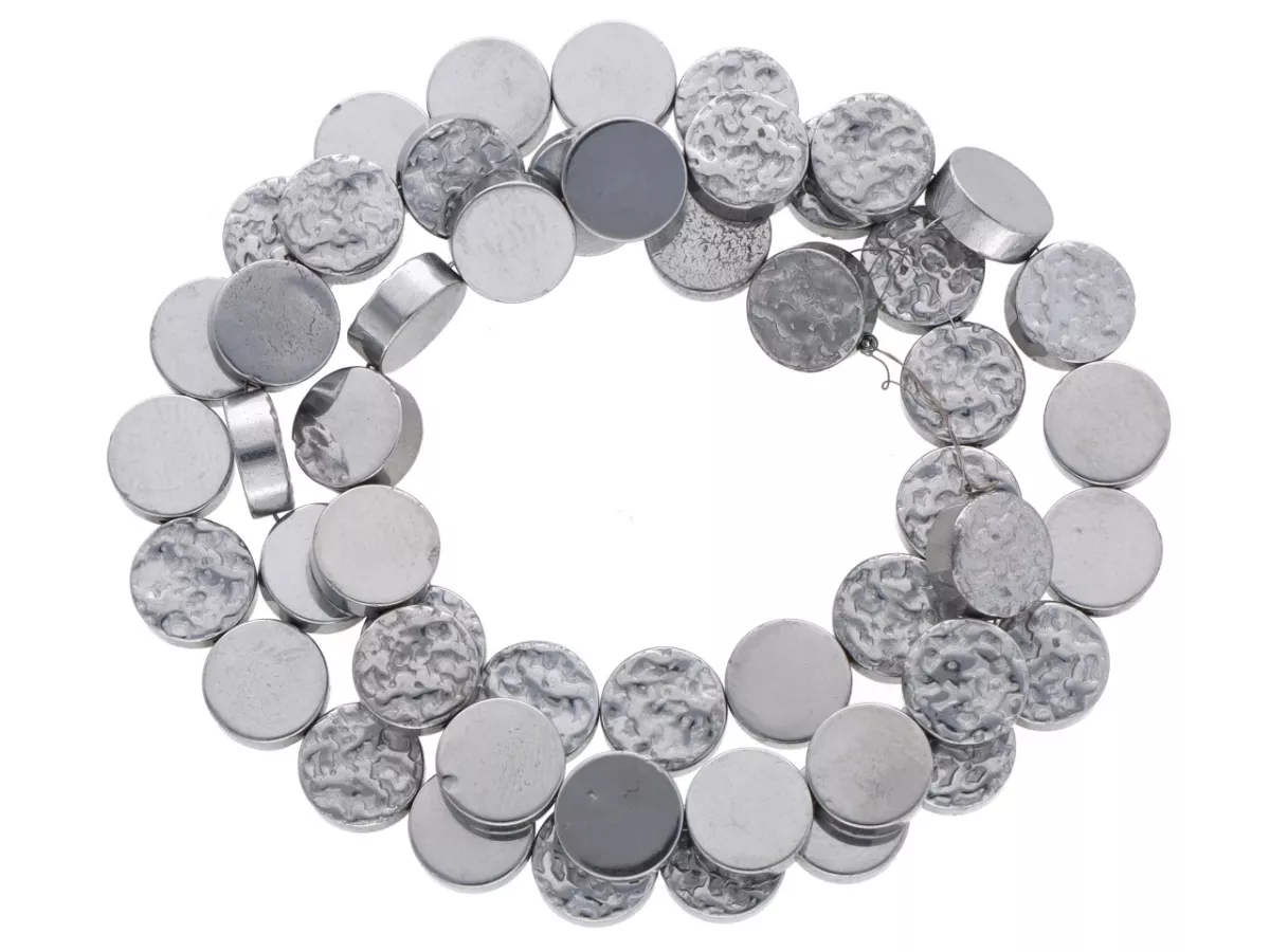 K7P50 HEMATYT ELEMENTY 8/8 mm  - 1 SZNUR