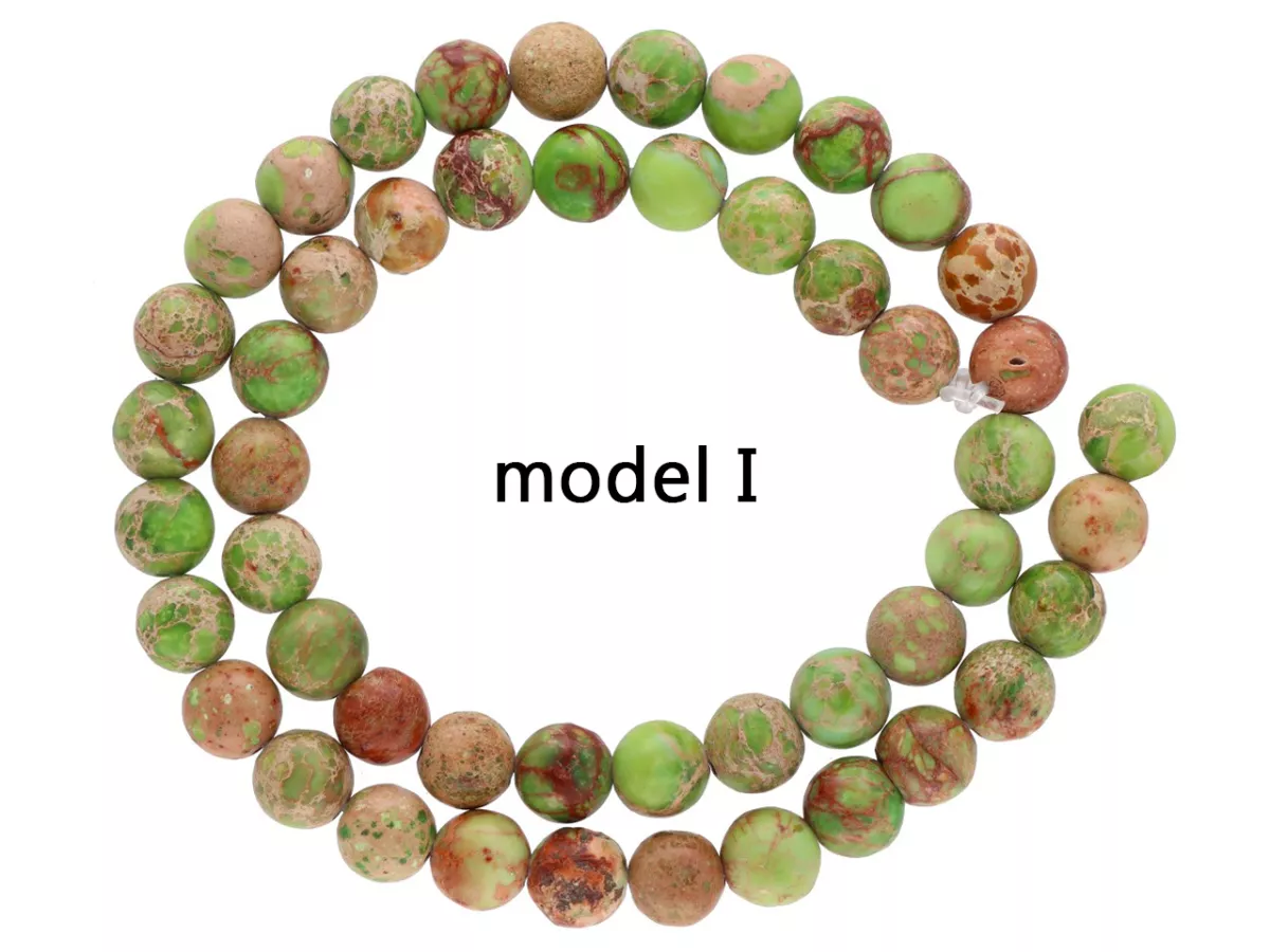 K7H22 JASPIS CESARSKI KULE 8 mm - 1 SZNUR