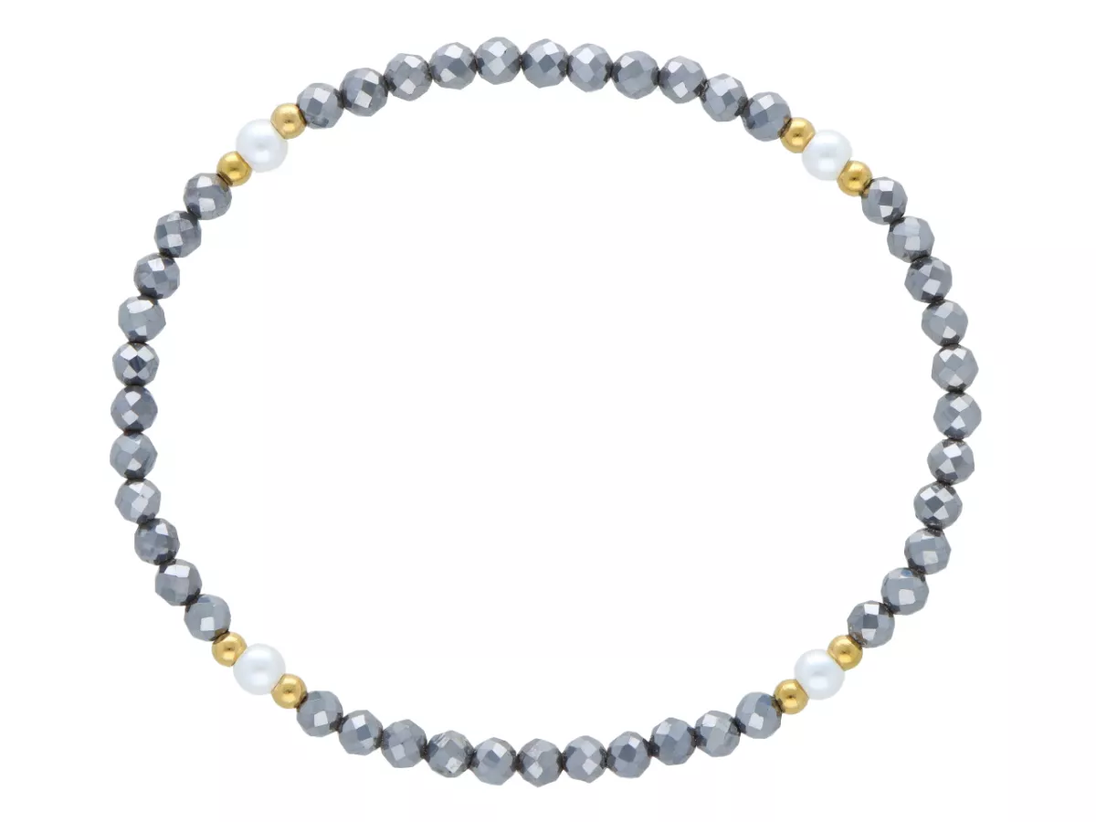 R5E58 BRANSOLETKA HEMATYT