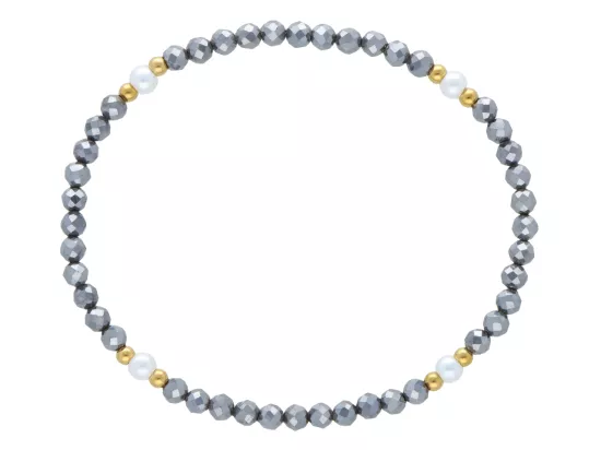 R5E58 BRANSOLETKA HEMATYT